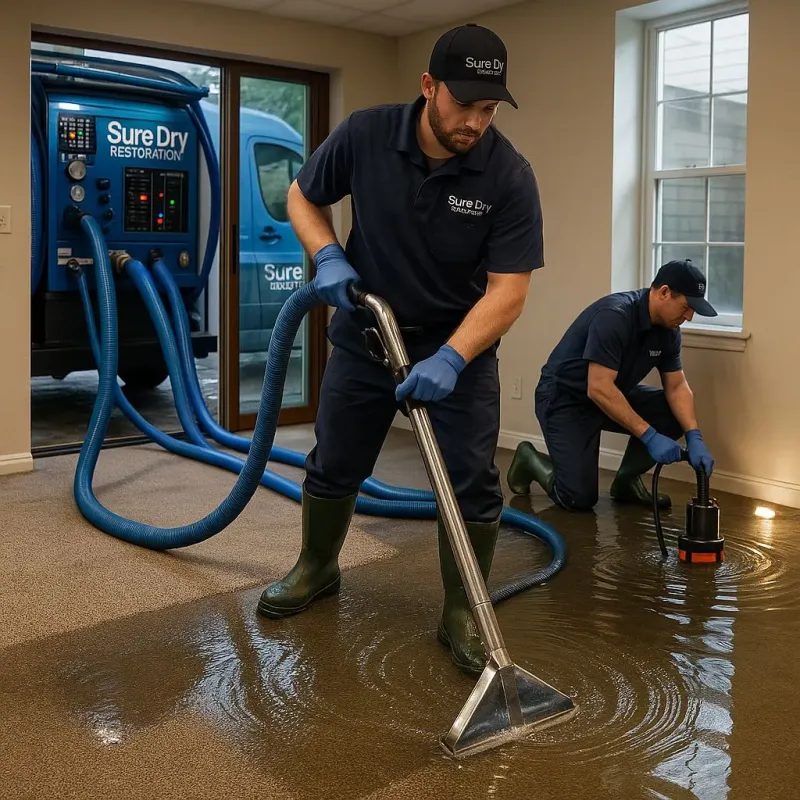 Water Extraction and Removal process in Sauk Rapids, MN